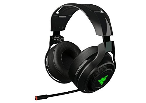 Razer ManO'War Wireless 7.1 Surround Sound Gaming Headset Compatible with PC, Mac, Steam Link and works with Playstation 4