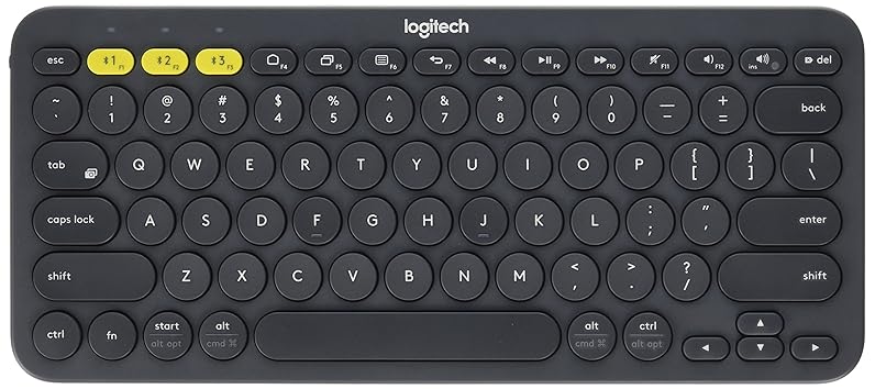 Logitech K380 Bluetooth Keyboard (Dark Grey) - 920-007558